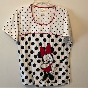 Disney scrub top